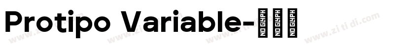 Protipo Variable字体转换